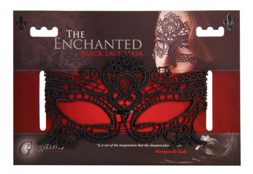 The Enchanted Black Lace Mask GG-AD891