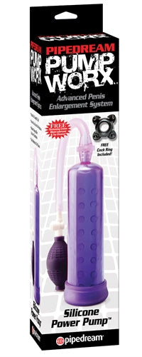 Pump Worx Silicone Power Pump Purple PD3255-12