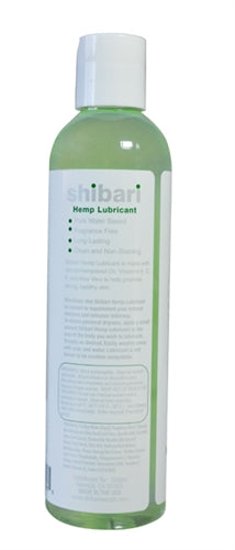 Shibari Hemp Infused Lubricant Water-Based 8 Oz. SW-LUB-HEMP8