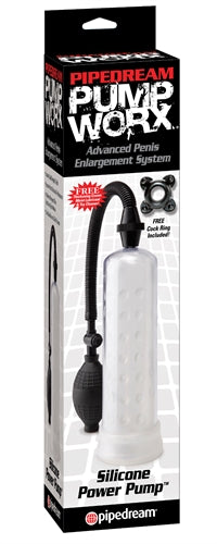 Pump Worx Silicone Power Pump Clear PD3255-20