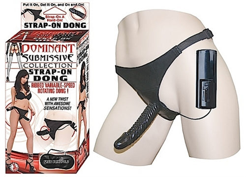 Dominant Submissive Collection Strap-on Dong - Black NW2321-2
