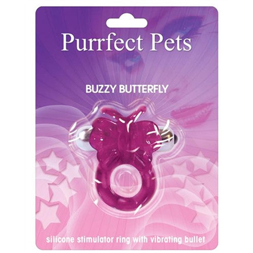 Purrfect Pet Buzzy Butterfly Purple HTP2135