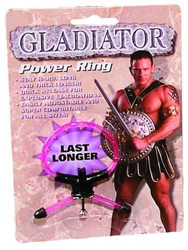 Gladiator Power Ring Purple PD2208-12