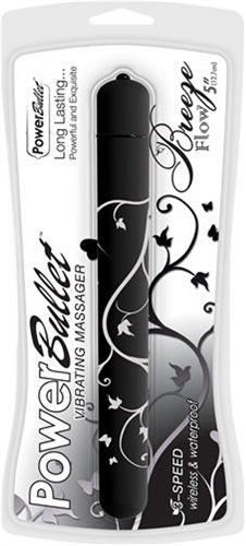 Power Bullet Breeze Flow 5in Black BMS5521-8