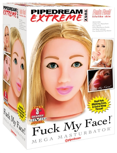 Pipedream Extreme Fuck My Face - Blonde PDRD179-01