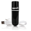 Charged Vooom Rechargeable Bullet Vibe - Black - 6 Count Box AMV-BL-110D