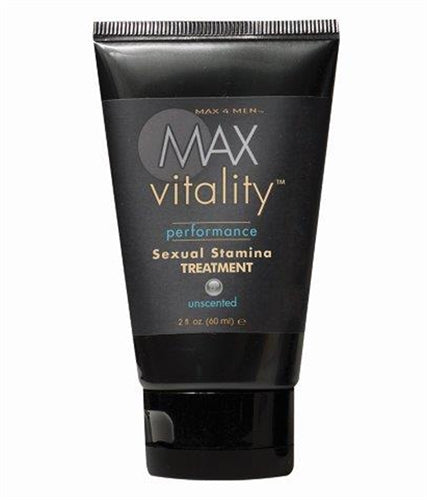 Max 4 Men Max Vitality Performance Sexual Stamina Treatment - Unscented - 2 Oz. CE8524-02
