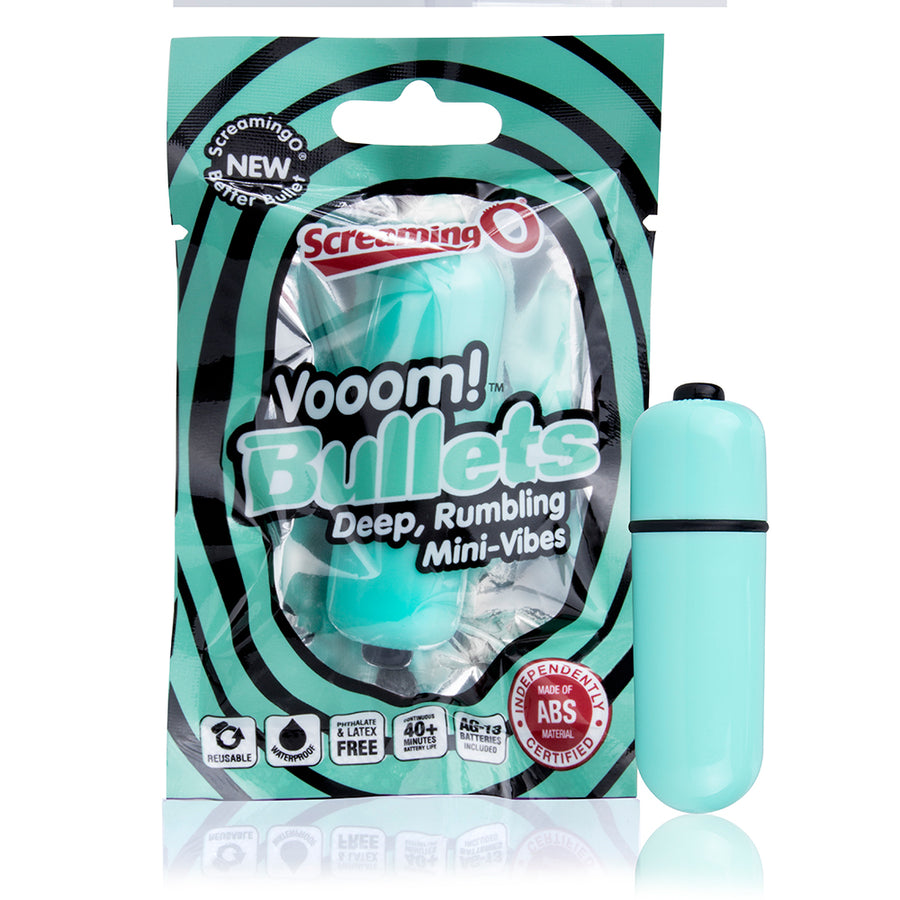 Vooom Bullets Mini-Vibes - Each - Kiwi-Mint VBUL-KW-101E
