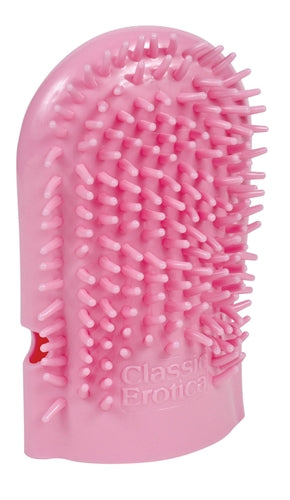 Deluxe Pleasure Mitt Massage Double - Pink Bulk CE1003-00BU