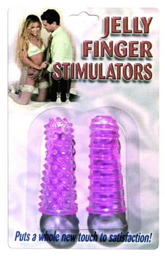 Jelly Finger Stimulators Purple PD2501-12