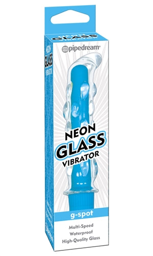 Neon Glass Vibrator Blue PD1408-14