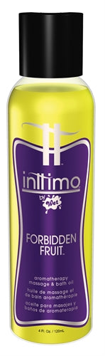 Inttimo by Wet Aromatherapy Bath and Massage Oil - Forbidden Fruit - 4 Oz. WT28755