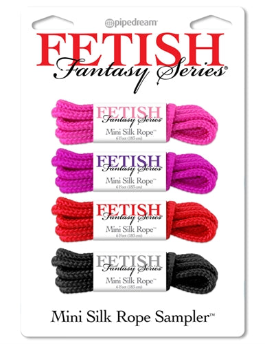 Fetish Fantasy Series Mini Silk Rope Sampler PD3864-00