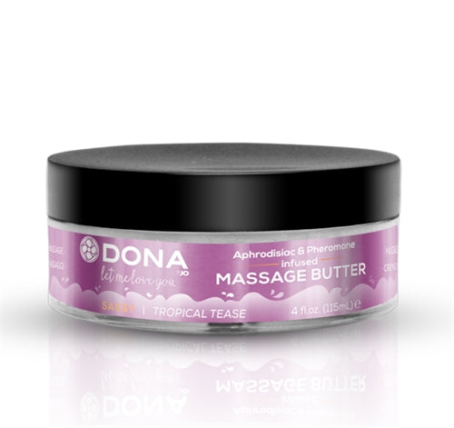 Dona Massage Butter Sassy Aroma - Tropical Tease - 4 Oz. JO40533