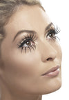 Gothic Manor Ghost Bride Eyelashes - Black FV-34537