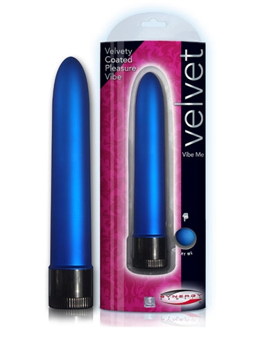 Velvet Vibe Me Massager - Blue SYN2400702