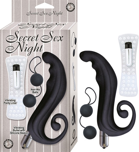 Secret Sex Night - Clear/black NW2664