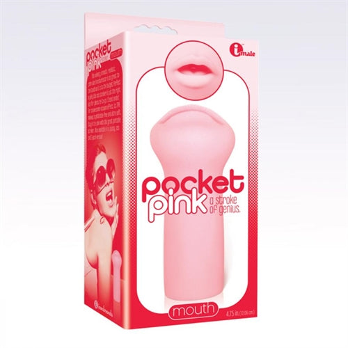 Pocket Pink Mouth Masturbator IC2330-2