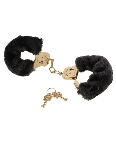 Fetish Fantasy Gold Deluxe Furry Cuffs PD3996-27