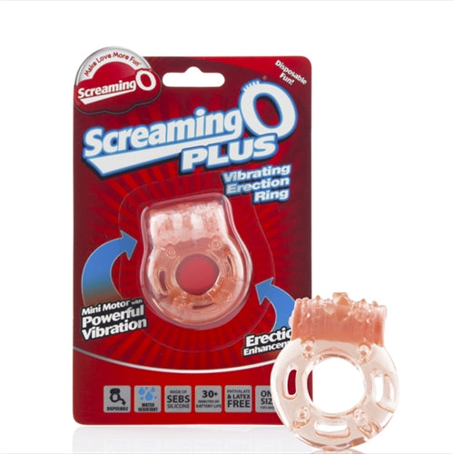 Screaming O Plus - Vibrating Erection Ring - 12 Count Box SOP110D