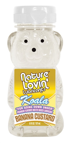 Koala Banana Custard Flavored Lubricant - 6 Oz. HLL-K11
