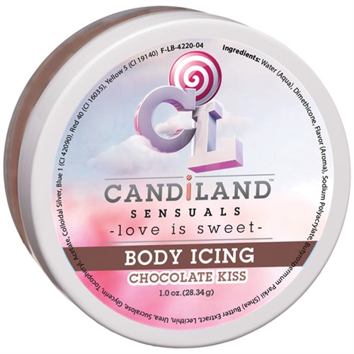 Candiland Sensuals Body Icing - Chocolate Kiss - 1.70 Oz. DJ4220-04