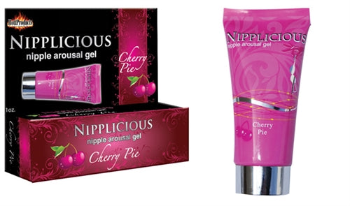Nipplicious Nipple Arousal Gel - Cherry Pie - 1 Fl. Oz. HTP2581