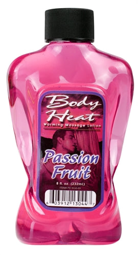 Body Heat Warming Massage Lotion - 8 Fl. Oz. - Passion Fruit PD9550-69
