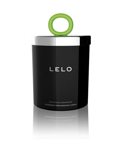 Flickering Touch Massage Candle Snow Pear and Cedarwood - 5.3 Oz. LELO-1227