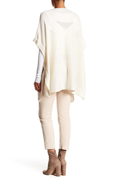 4583 Topanga Poncho Faux Fur Top