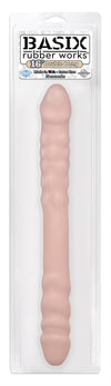 Basix 16 Double Dong Flesh PD4300-21