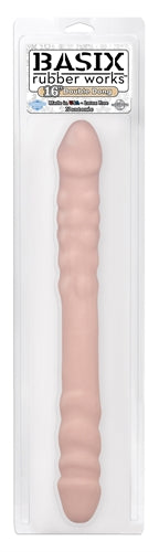 Basix 16 Double Dong Flesh PD4300-21