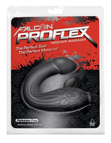 Pro Flex Vibrating Prostate Massager - Black ICB5020-3