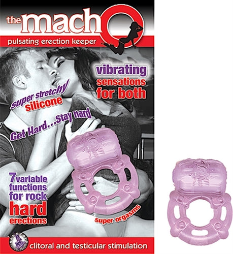 The Macho Pulsating Erection Keeper Purple NW2128-1