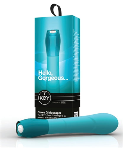 Key Ceres - G-Spot Massager - Robin's Egg Blue JO8052053