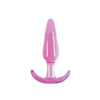 Jelly Rancher Smooth T-Plug - Pink NSN0451-14