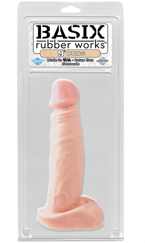 Basix Rubber Works 9-Inch Dong - Flesh PD4206-21