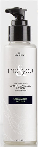 Me and You Massage Lotion - Cucumber Melon - 4.2 Oz. SEN-VL464