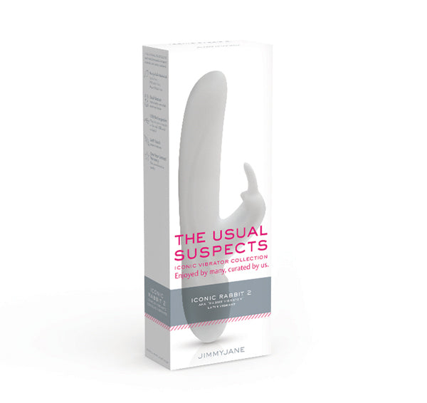 Iconic Rabbit 2 - White JJ-12233