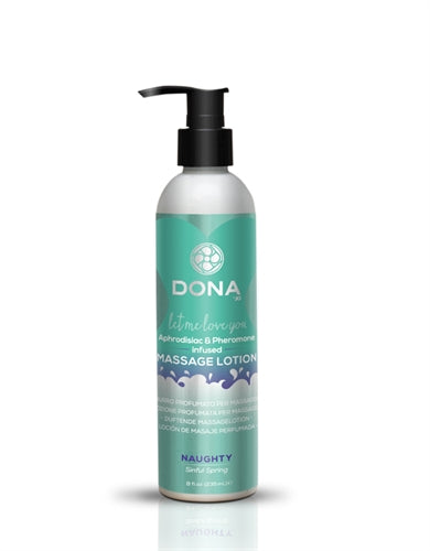 Dona Massage Lotion Naughty Aroma - Sinful Spring - 8 Oz. JO40529