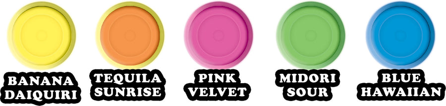 Liquored Up Edible Body Paints - 5 Assorted Flavors HTP3040