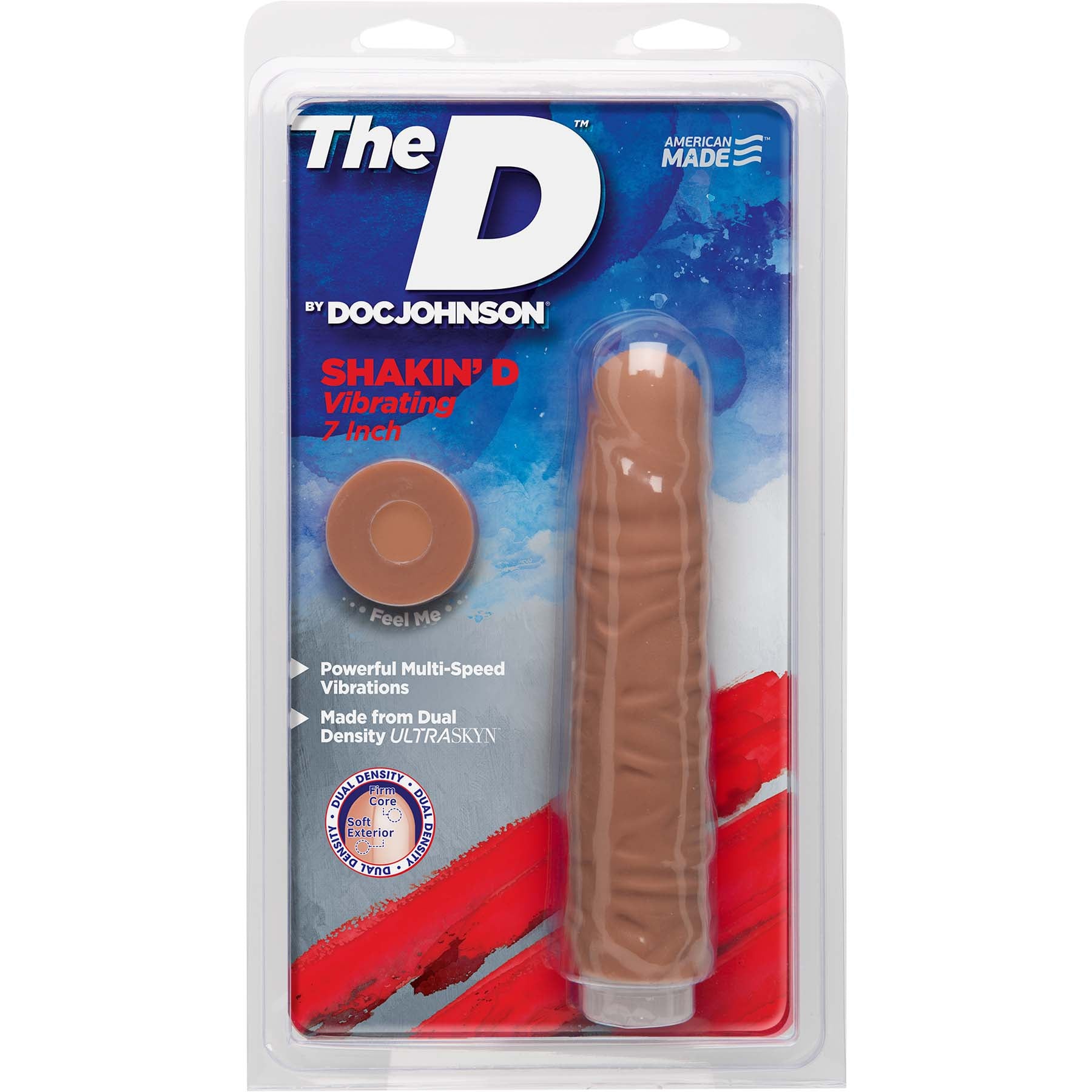 The D - Shakin' D Vibrating 7 - Caramel DJ1701-08-CD