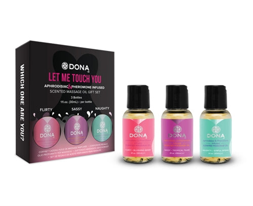 Dona Let Me Touch You Massage Gift Set JO40600