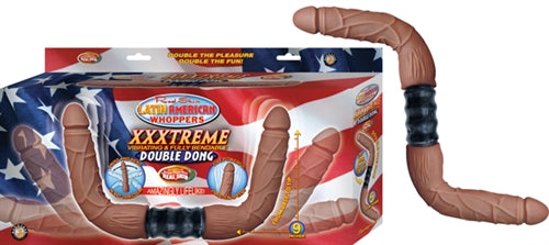 Latin American Whoppers Xxxtreme Vibrating and Fully Bendable Double Dong - Latin NW2376-2