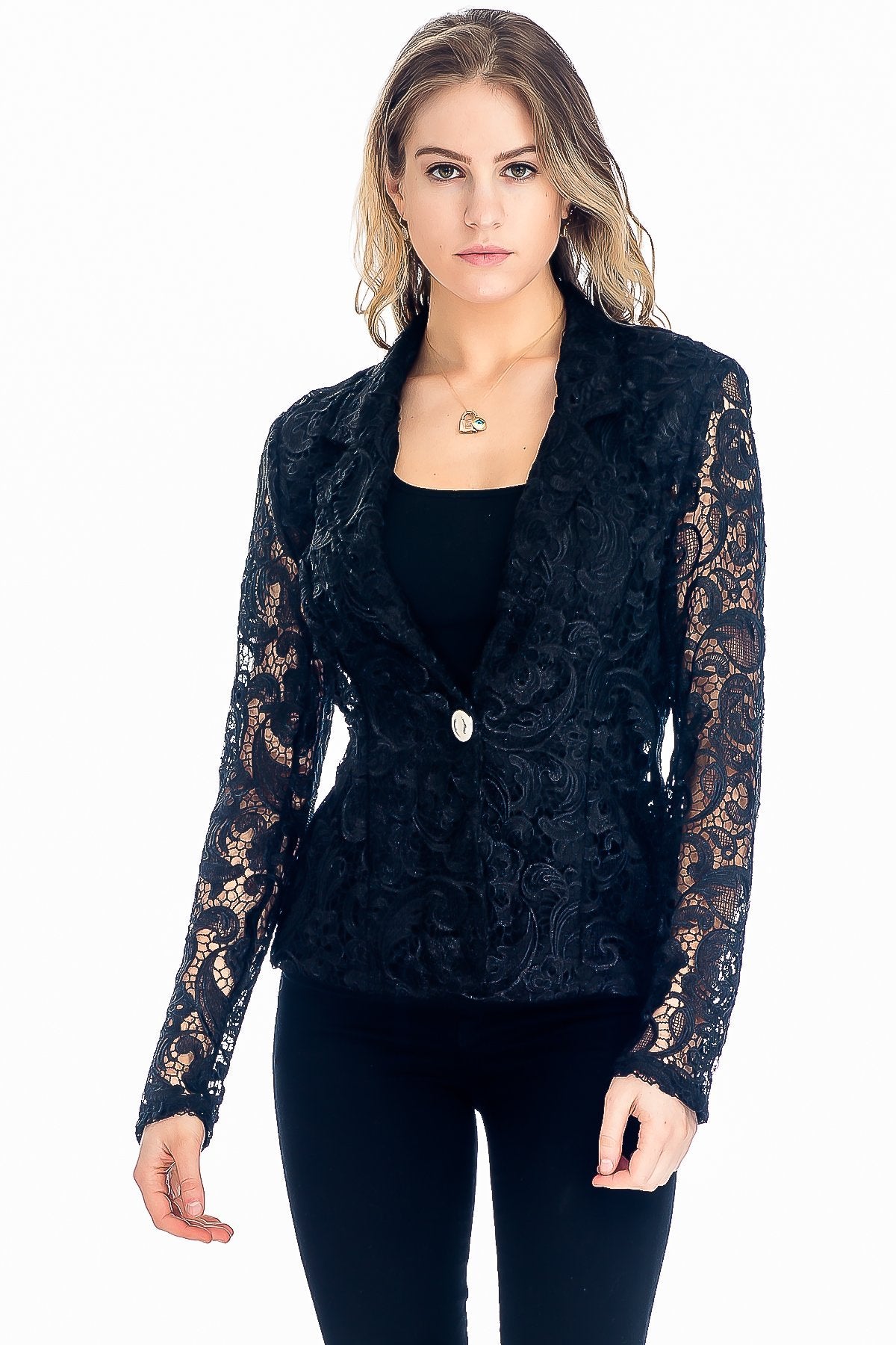 5476 Selena Lace Jacket