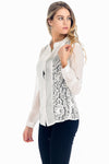 5525 Audrina Lace Top