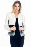 5536 Aubree Stripe Jacket