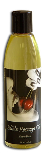 Cherry Edible Massage Oil- 8 Oz. EB-MSE001