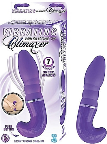 Vibrating Climaxer With Silicone Tip - Purple NW2352-2