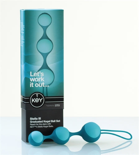 Stella III Graduated Kegel Ball Set - Robin Blue Egg JO8022053